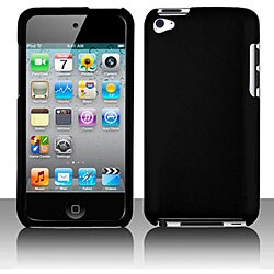 Premium Apple iPod Touch 4 Black Protector Case
