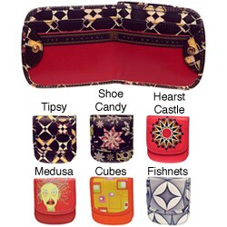 Alicia Klein Women's Imagery Leather Bi-fold Wallet
