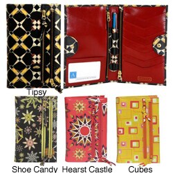 Alicia Klein Women's Imagery Leather Bi-fold Wallet