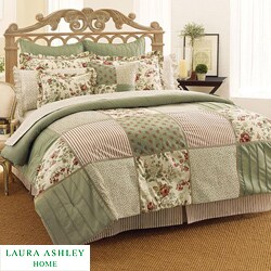 Laura Ashley Glenmore 4-piece Full-size Comforter Set