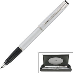 Parker Latitude Icy Silver Rollerball Pen