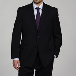 Joseph Abboud Men's Black Wool Suit