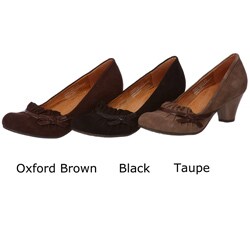 Naya Women's 'Cailin' Ruffle Pumps (Extended sizing)