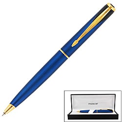 Parker Inflection Tranquil Blue Ballpoint Pen