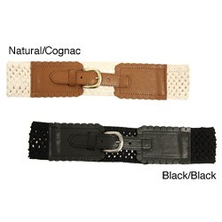 Steve Madden Woven Braided Belt