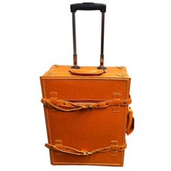 La Vida Tan Vintage-look 2-piece Carry-On Luggage Set