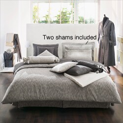 Luxury Flannel Charcoal King-size 3-piece Duvet Cover Set