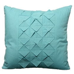 Steve Madden Taylor Aqua Square Decorative Pillow