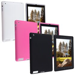 Black Silicone Case for Apple iPad 2