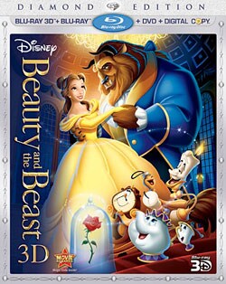 Beauty and the Beast - Diamond Edition (Blu-ray 3D / Blu-ray / Digital Copy / DVD)