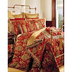 Sherry Kline China Art Red 6-piece Comforter Set 
