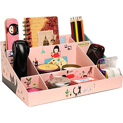 Paper Do-it-Yourself Pink Clean Up Box