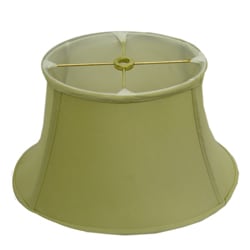 Squat Round Beige Lamp Shade