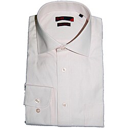 Brio Men's Pink Fashion Dress Shirt