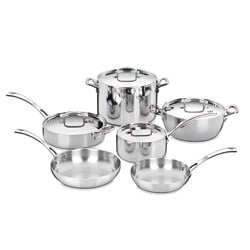Cuisinart FCT-10 French Classic Tri-ply 10-piece Stainless Cookware Set