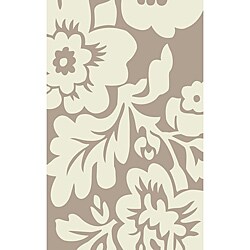 Handmade Alexa Pino Floral Beige Rugs (5' x 8') (Set of 2)