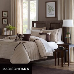 Madison Park Dune King-size 6-piece Duvet Cover Set