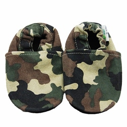 Baby Pie Camouflage Leather Infant Shoes