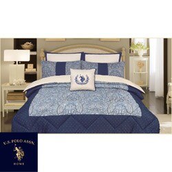 US Polo Association Hayward 7-piece California King-size Comforter Set
