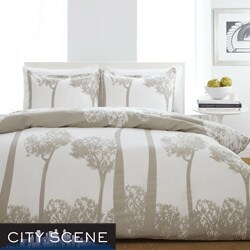 City Scene Tree Top King-size 3-piece Duvet Cover Set