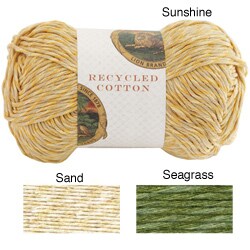 Lion Brand Recycled Cotton Yarn