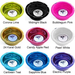 Platinum Pets 16-ounce Wide Embossed Rim Bowl with Rubber Base