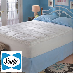 Sealy 2-inch Latex Topper with Zip Cover Twin/ Full-size
