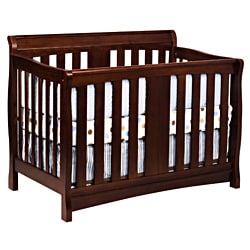 DaVinci Rowan 4-in-1 Crib with Toddler Rail in Cherry