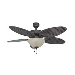 EcoSure Siesta Key Bowl Light Bronze 52-inch Ceiling Fan