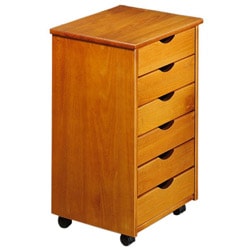 6-drawer Rolling Storage Cart