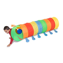 Melissa & Doug Happy Giddy Play Tunnel