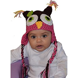WhooHats Girl's Owl Crochet Hat