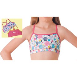 Girl's Cotton Racerback Camis (Pack of 2)