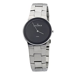 Skagen Men's Black Face Bracelet Watch