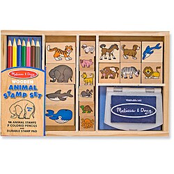 Melissa & Doug Animal Stamp Set