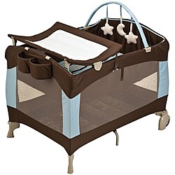 Evenflo BabySuite Select Playard in Georgia Stripe