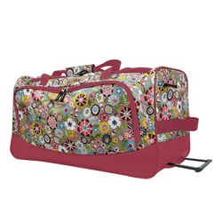 Olympia 'Tulip' 26-inch Fashion Rolling Upright Duffel Bag