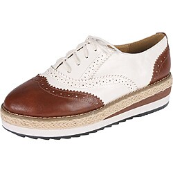Elegant Women's 'Oxy-1' Platform Oxford