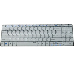 Rapoo Blade Series E9070 2.4Ghz Wireless Ultra-Slim White Keyboard
