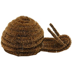 "Snail" Coir Boot Coconut Brush Scraper