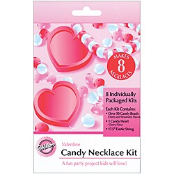 Wilton Valentine Candy Necklace Kit Set