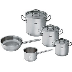 Fissler Pro Collection 8-piece Stainless Steel Cookware Set