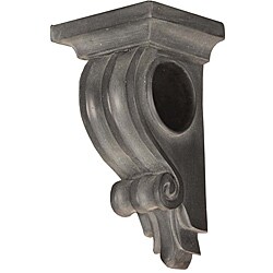 Menagerie Bella Noir Ribbed Drapery Sconce