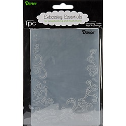 Floral Border Embossing Folder 