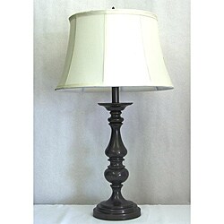 Table Lamp with Antique Bronze Finish