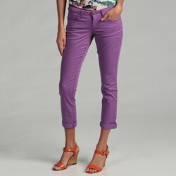 Jessica Simpson Junior's 'Forever' Cropped Colored Jeans