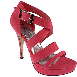 Elegant by Beston Women's Coral 'Milifa-6' Platform Sandals