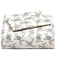 Laura Ashley Louisa King 4-Piece Sheet Set