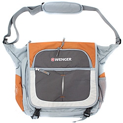 Wenger Swiss Gear Orange/Grey 15-inch Messenger Bag