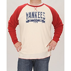 Stitches Men's New York Yankees Raglan Thermal Shirt